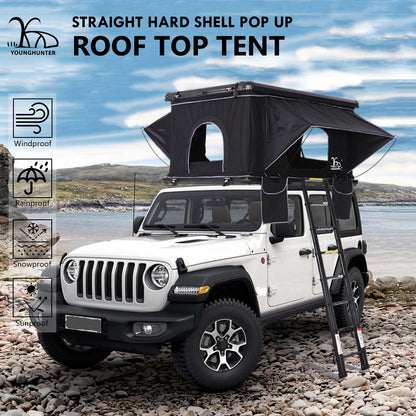 Camping 4WD SUV Hard Shell Aluminium Roof Top Tent