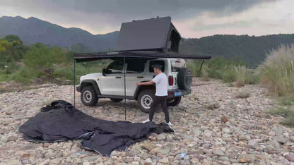 Younghunter 180 Degree Overland SUV Tent Canopy Sunshade Car Side Awning Annex Room