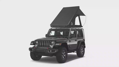 Aluminium Triangle Hard Shell Rooftop Tent with Extra Large Rainfly